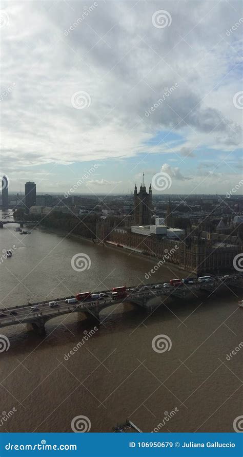 Skyline of London, England from Above Stock Image - Image of skyline ...