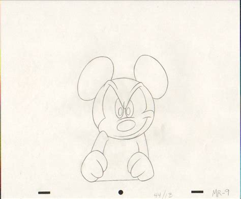 Original Mickey Mouse Production Drawing - Mickey Mouse Photo (24425306 ...