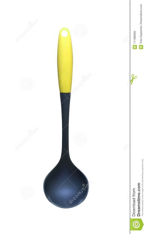 Realistic 3D Model of Ladle. Vector Illustration Stock Vector ...