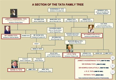 Ratan Tata Family Tree