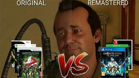 Ghostbusters: The Video Game Remastered | Original VS Remastered Gameplay Comparison - YouTube