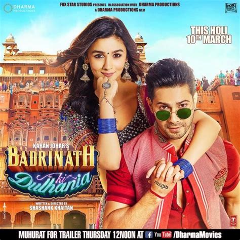 Varun Dhawan and Alia Bhatt's Badrinath Ki Dulhania first look revealed ...