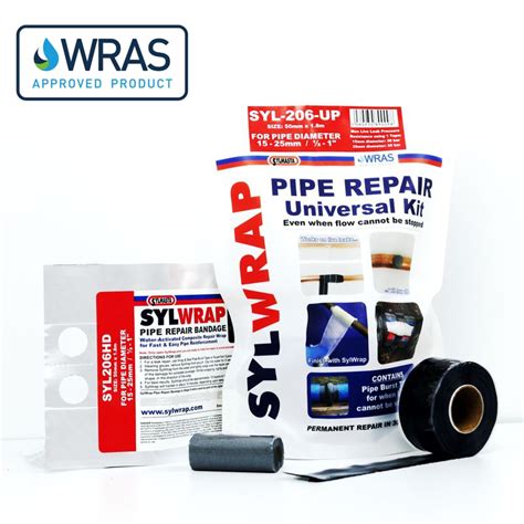 SylWrap Pipe Repair Kit - Fix a Leaking Pipe in 30 Minutes