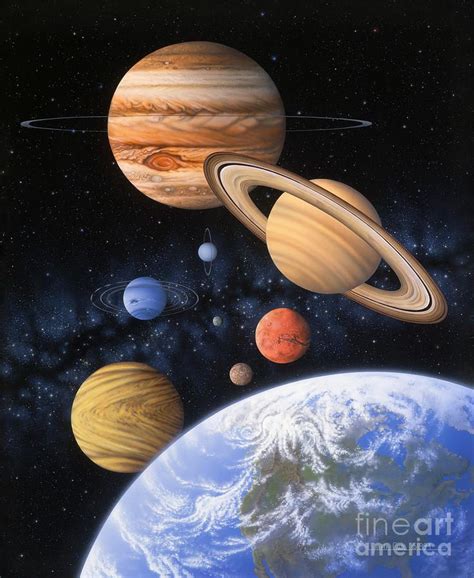 Beyond the Home Planet by Lynette Cook | Planet painting, Planets, Cosmic art