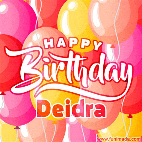 Happy Birthday Deidra GIFs - Download on Funimada.com