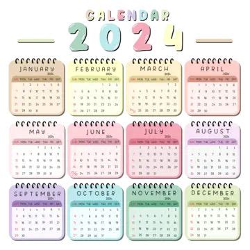 March 2024 Calendar Month Printable Stickers - November 2024 Calendar Printable