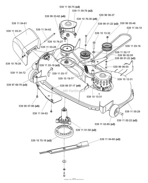 Husqvarna 42 Inch Mower Deck Parts Diagram | Reviewmotors.co