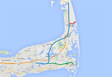 Cape Cod Rail Trail Map – Map Of The Usa With State Names