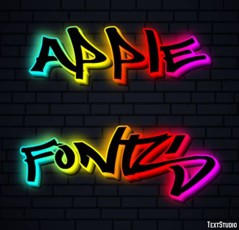 Apple Fonts Text Effect and Logo Design Font