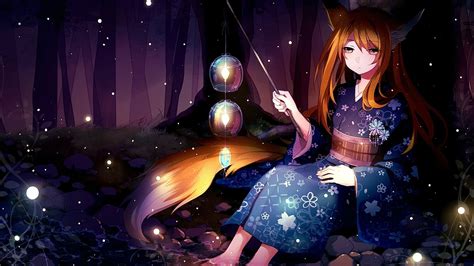 17+ Kitsune Anime Girl Wallpaper - Anime Top Wallpaper