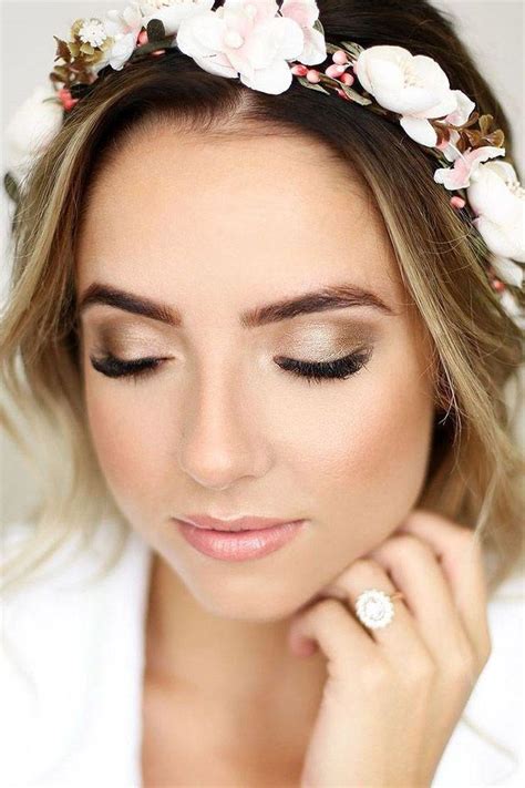 56 Natural Wedding Makeup Ideas To Makes You Look Beautiful #2826535 ...