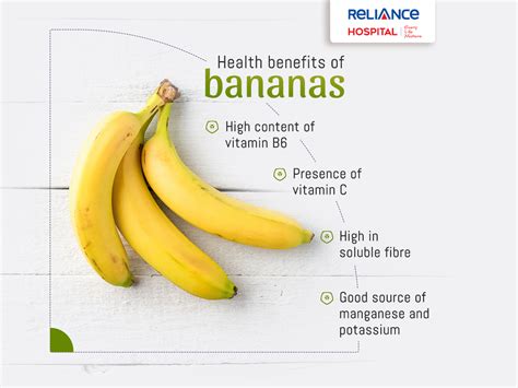 Health benefits of bananas