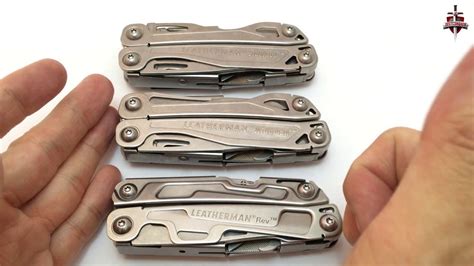 Leatherman Rev Wingman Sidekick Comparison - YouTube