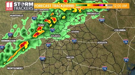 Timeline: When severe storms could roll through Georgia | 11alive.com