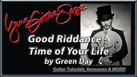 Good Riddance Time of Your Life by Green Day - Guitar Lesson - YouTube