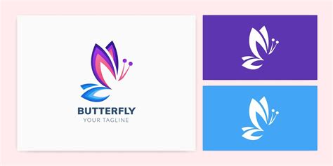 Minimalist Butterfly Logo Template Design 4749923 Vector Art at Vecteezy