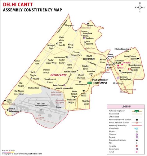 Delhi Cantonment Assembly (Vidhan Sabha) Constituency Election Results 2020