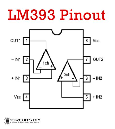 Sound Sensor Switch Circuit Using LM393N Dual Comparator IC