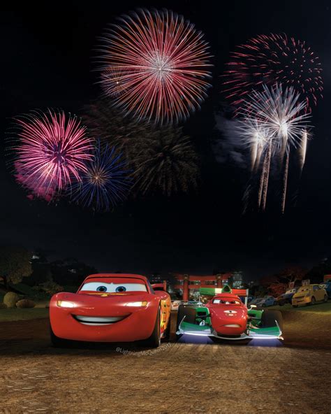 Cars 2: Lightning McQueen and Francesco Bernoulli by ...