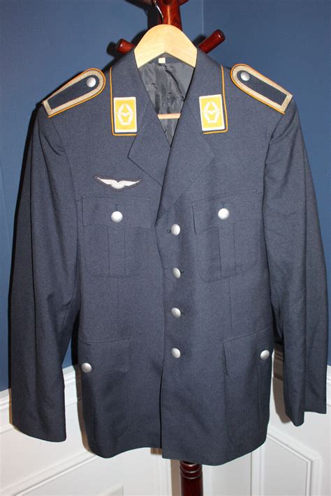 Original Cold War Era West German Air Force Uniform Jacket w/Insignia, 74' d. | eBay