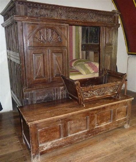 Breathtaking Historical Cradles from Around the World | Box bed, Enclosed bed, Murphy bed