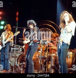 Led Zeppelin on stage circa 1970's Credit: Jeffrey Mayer / Rock ...