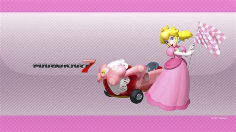 Princess Peach, Mario Kart 7, Nintendo, Mario Kart Wallpapers HD / Desktop and Mobile Backgrounds