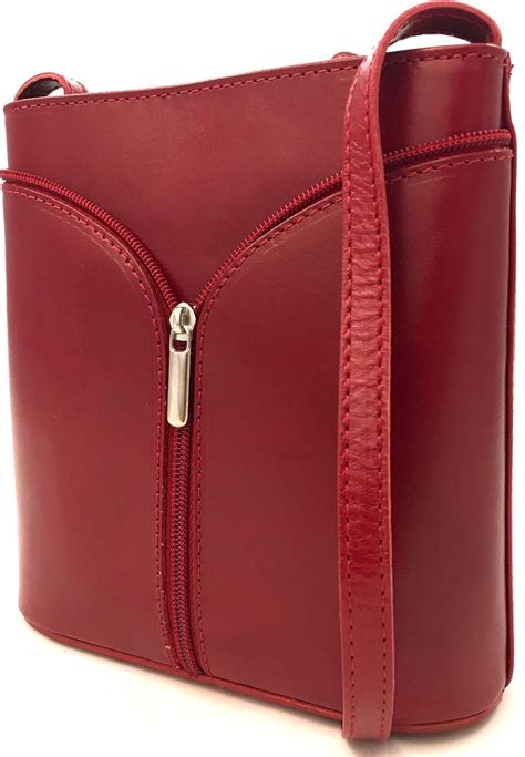 Lundholm - Italiaanse schoudertas crossbody tas dames kleine tas van echt leer - leren... | bol.com