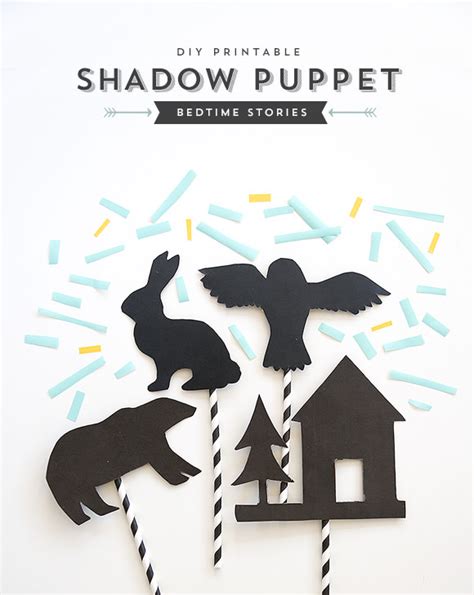 DIY Bedtime Story Shadow Puppets | Handmade Charlotte