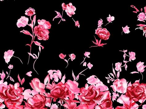 Update more than 56 black pink floral wallpaper - in.cdgdbentre