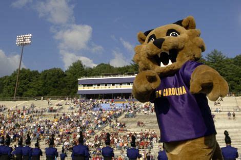 Western Carolina Catamounts mascot, Paws Unc Greensboro, Tn State ...