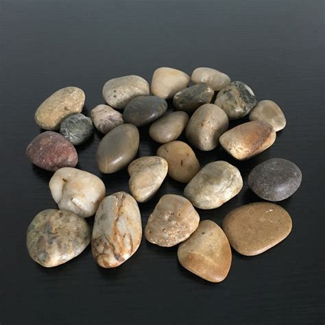 Large Mixed Browns Natural Stones for Vases | Craft Pebbles | Table Decoration