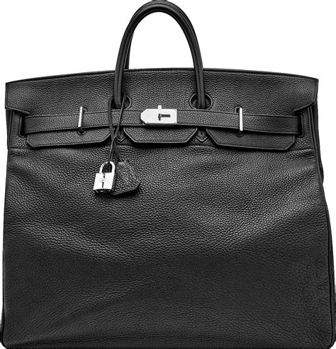 Hermes Black 'HAC Birkin 50' Bag | INC STYLE