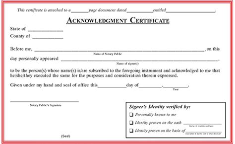 A Complete Notarial Certificate Must State Which of the Following