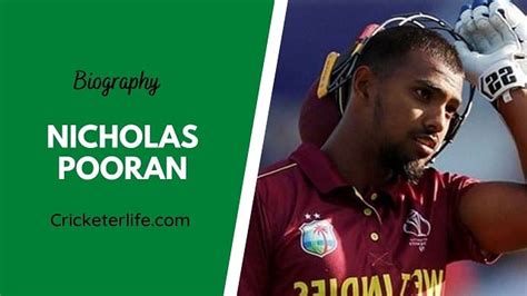 Nicholas Pooran biography, age, height, wife, family, etc. - Cricketer Life