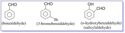 Aldehyde Examples