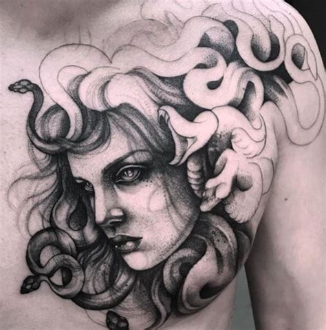 Aggregate more than 71 medusa chest tattoo latest - in.coedo.com.vn