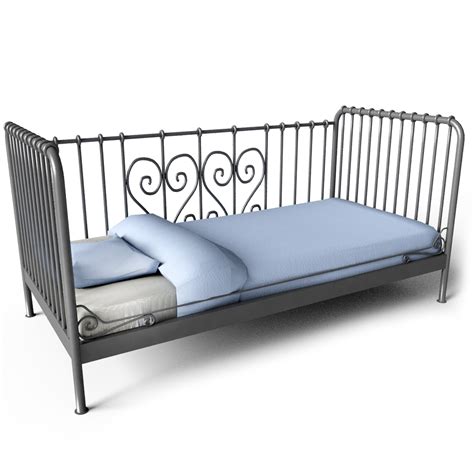 BIM object - Meldal Single Bed - IKEA | Polantis - Free 3D CAD and BIM objects, Revit, ArchiCAD ...