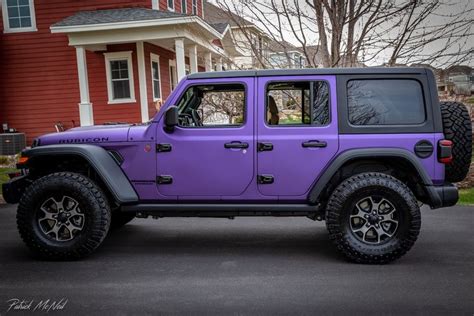 Purple JL Wrangler Rubicon (JLUR) Build | Purple jeep, Purple jeep ...