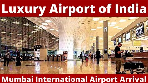 Mumbai International Airport Terminal 2 Arrival Video | Mumbai International Airport Arrival ...