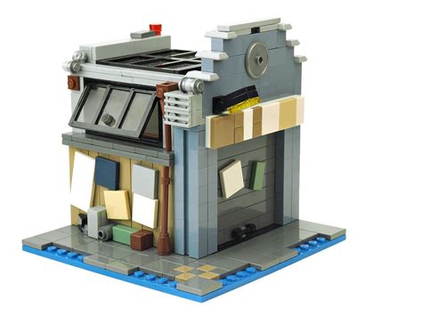 LEGO MOC Garage by De_Marco | Rebrickable - Build with LEGO