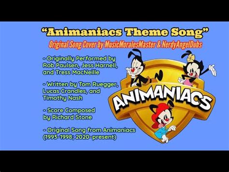 Animaniacs Theme Song (Original Song Cover from Animaniacs) [ft. NerdyAngelDubs] - YouTube