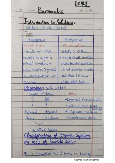 SOLUTION: Disperse system and its classification - Studypool