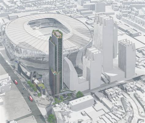 Spurs adds five storeys to proposed stadium-side hotel