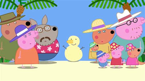 Peppa Pig | Christmas with Kylie Kangaroo | Family Kids Cartoon - YouTube