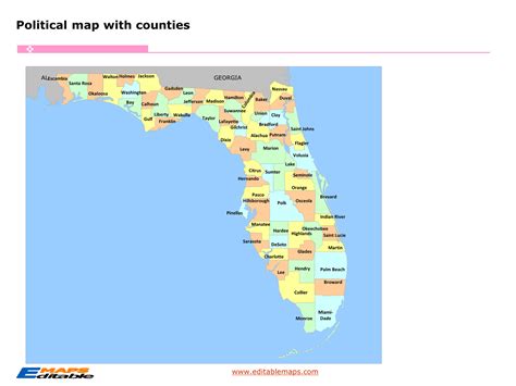 Political Map Of Florida Images And Photos Finder - vrogue.co