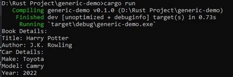 Traits and Generics in Rust