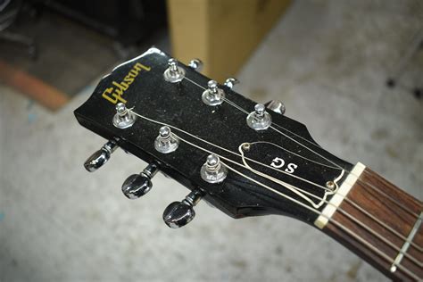 Gibson SG headstock repair