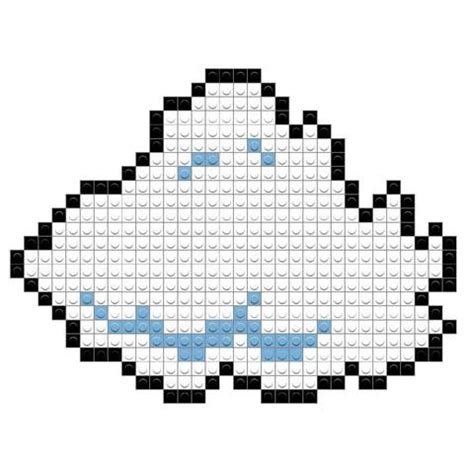 Cloud Mario | Pearler bead patterns, Beading patterns, Perler bead patterns