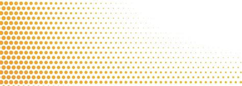 Free Vector | Abstract orange halftone banner